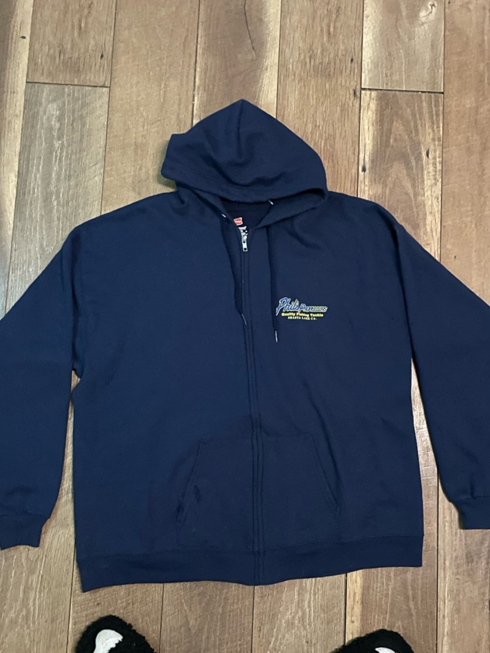 Men’s vintage fishing zip up